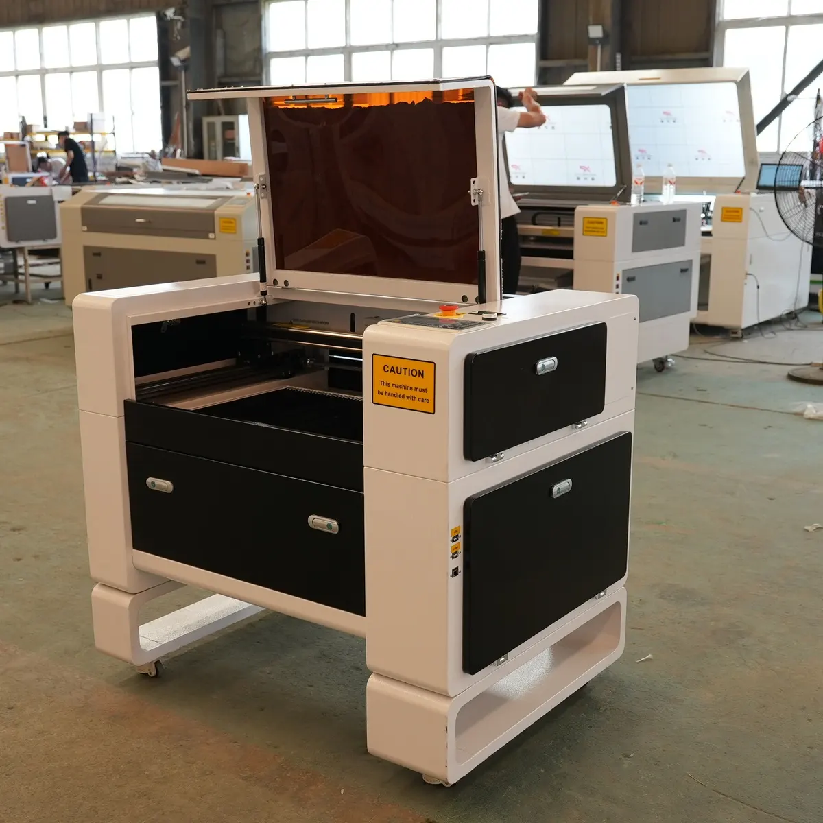 GE-460 alta frequência-multi-ângulo real-tiro-aberto-tampa, frente direita