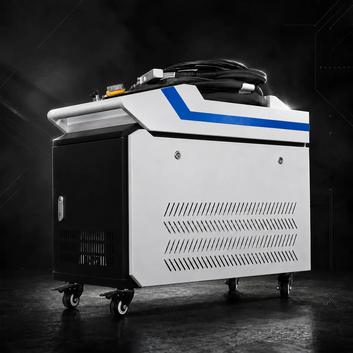 Saldatrice laser tre in uno