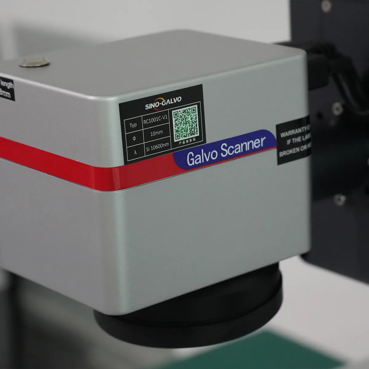Galvo Scanner Front Assembly