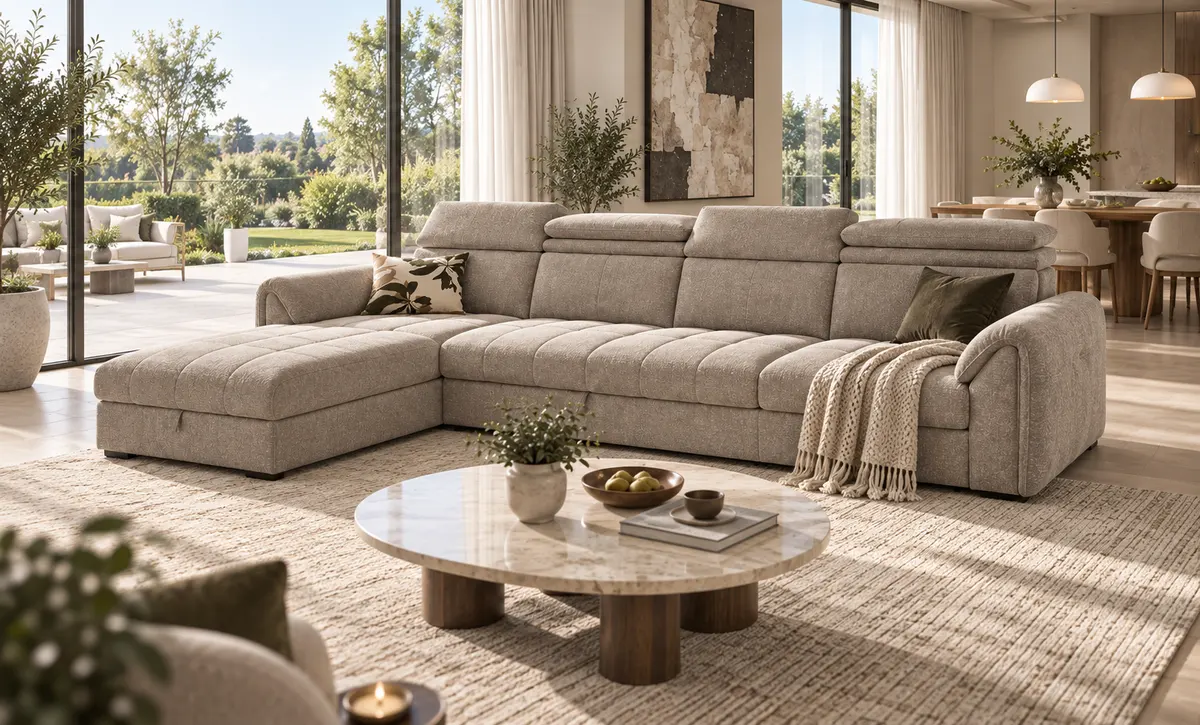Garden View Sectional Sofa