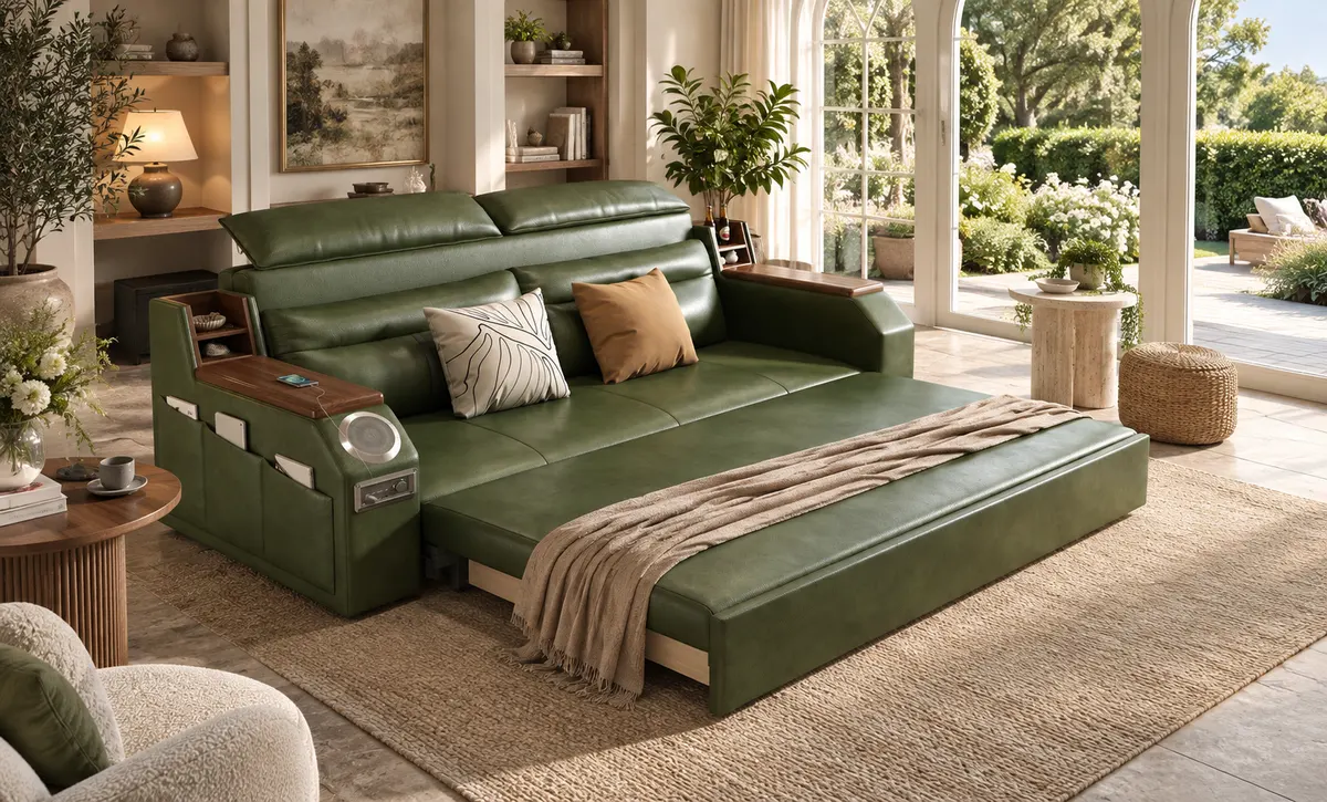Divano Letto con Vista Giardino