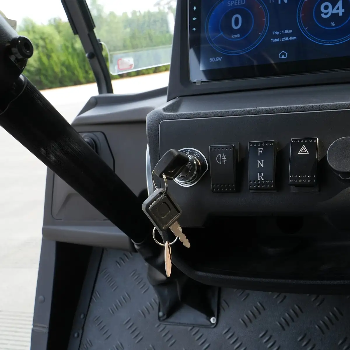 Gear Selector Control Panel