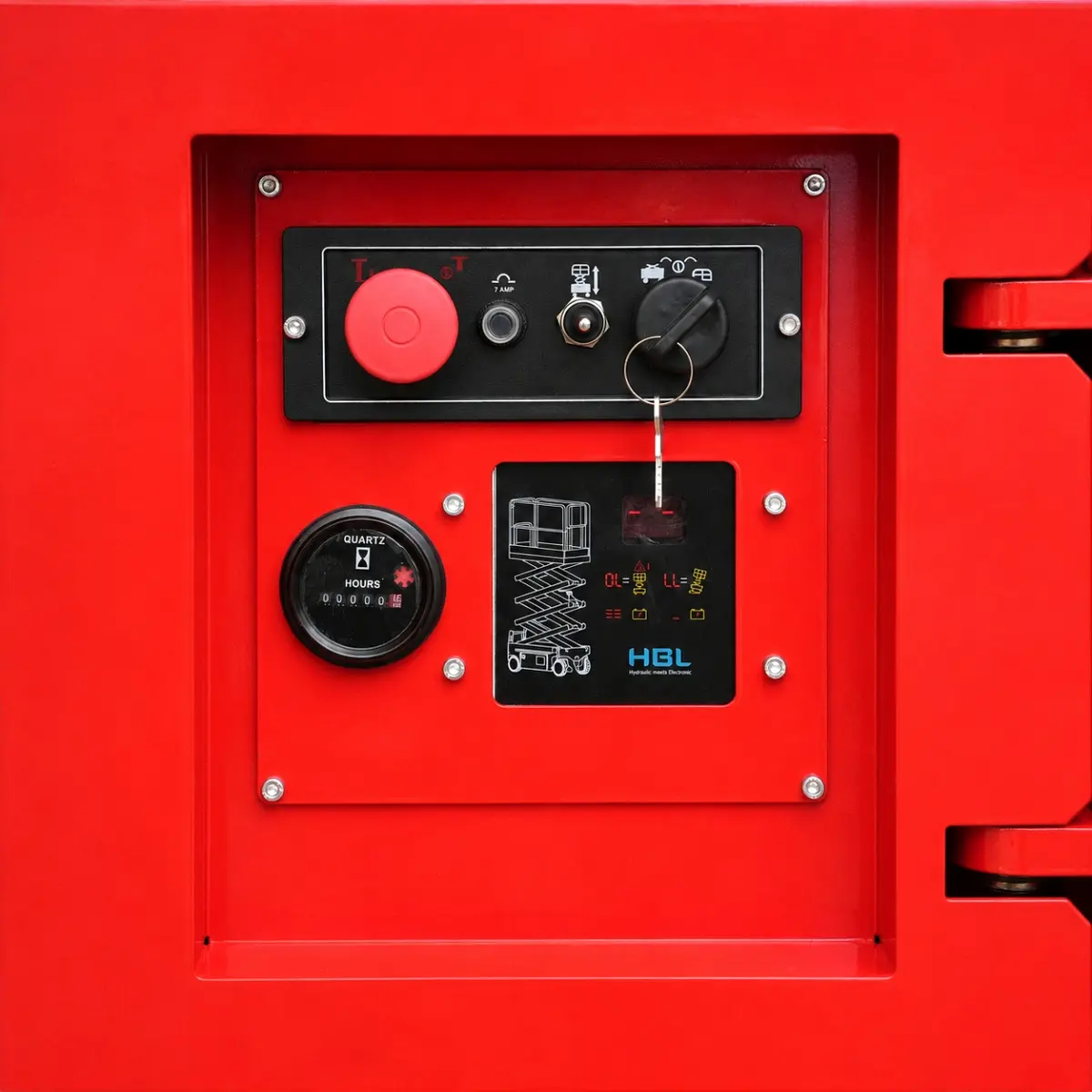 Ground Control Panel Closeup