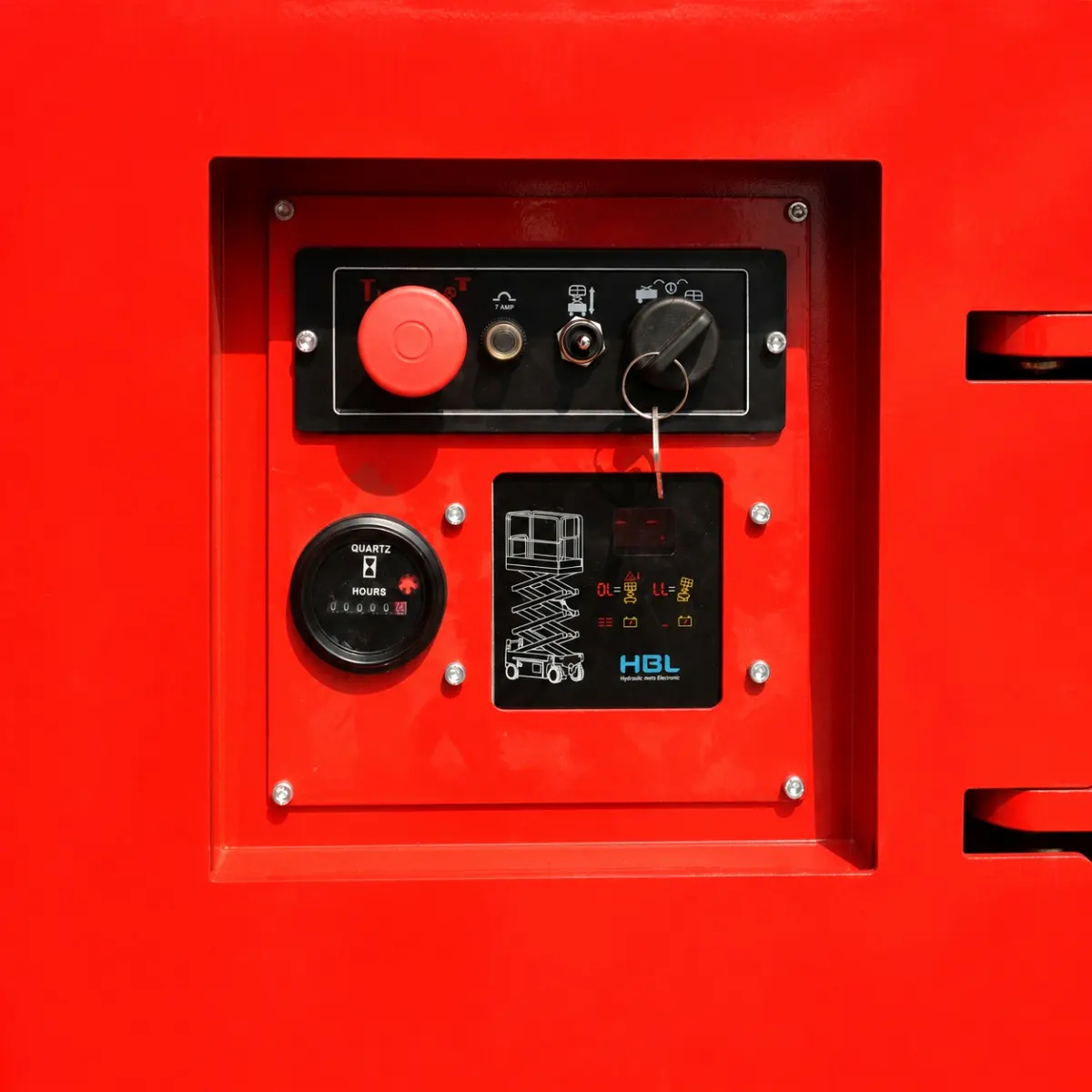 Ground Control Panel Closeup