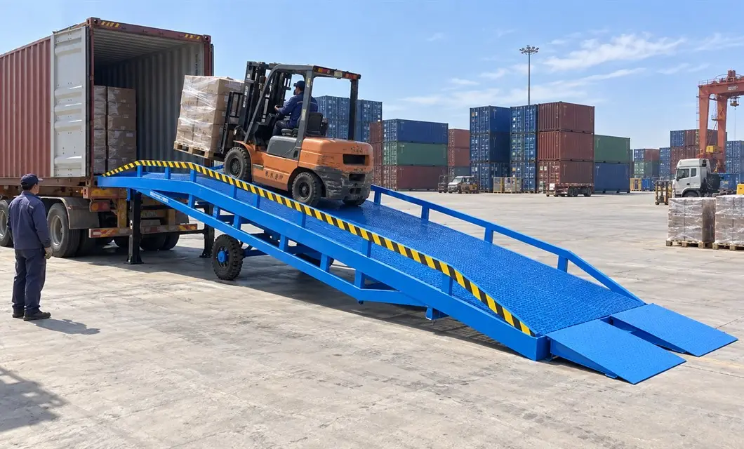 Ground Level Forklift Entry To Containers