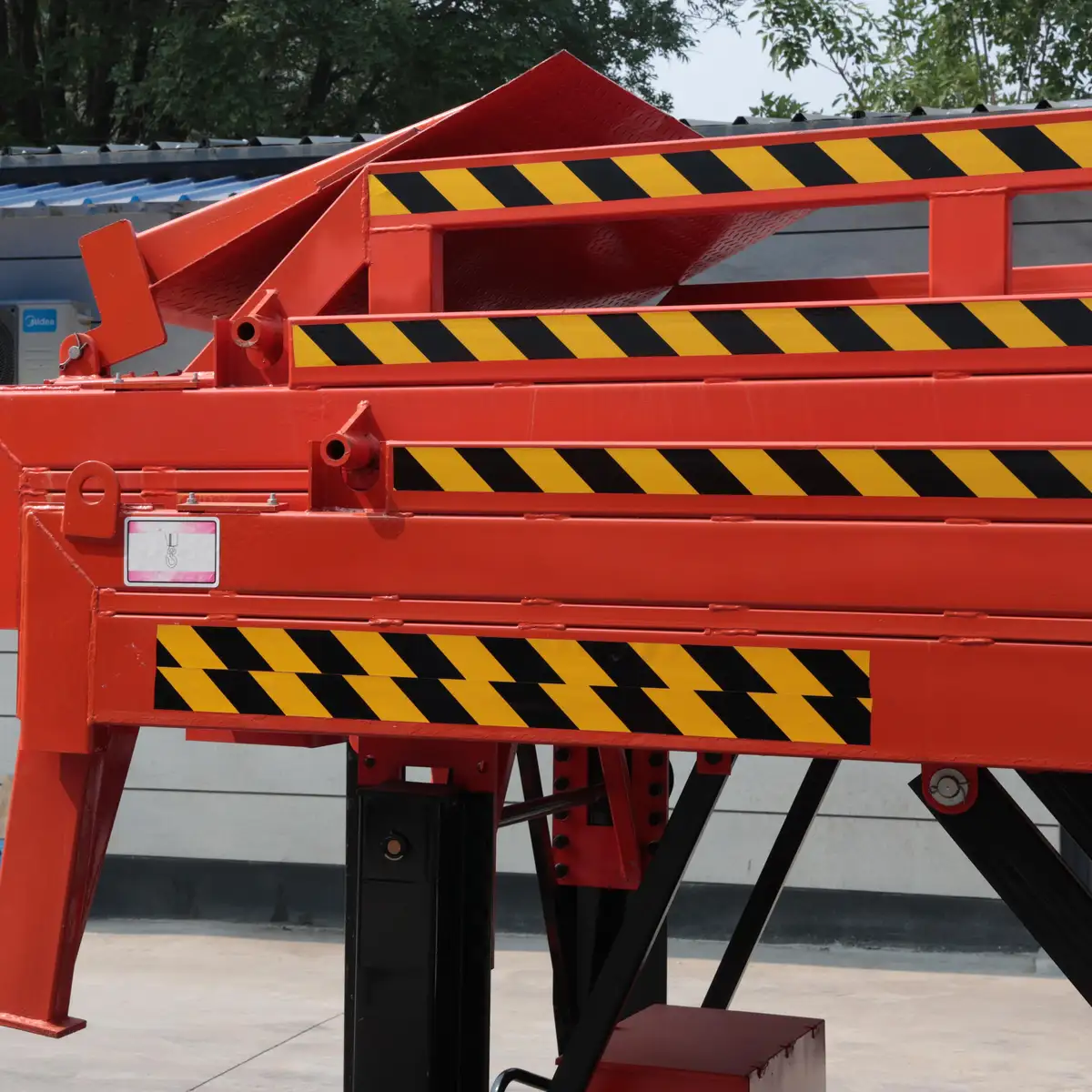 Guardrail End Support