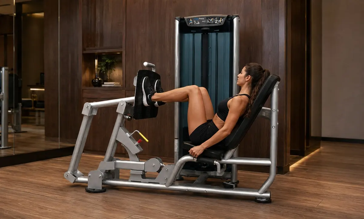 Entraînement des jambes guidé simple
