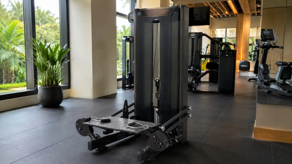 Sala fitness dell'hotel
