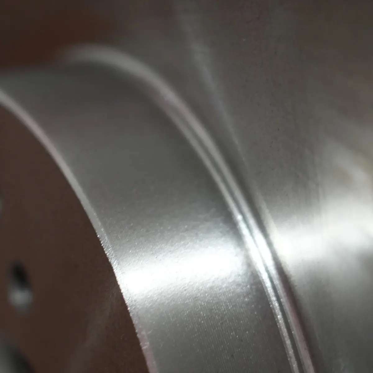 Detalhe da borda do hub