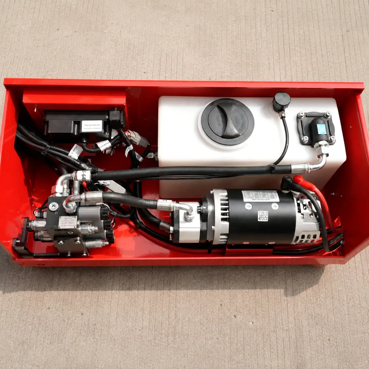 Hydraulic Power Unit Closeup