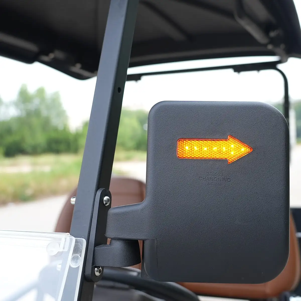 Illuminated Turn Signal Mirror