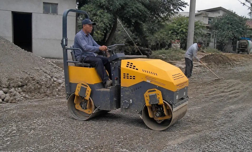 Compacts industrial road bases with stable repeated passes for firm surfaces.