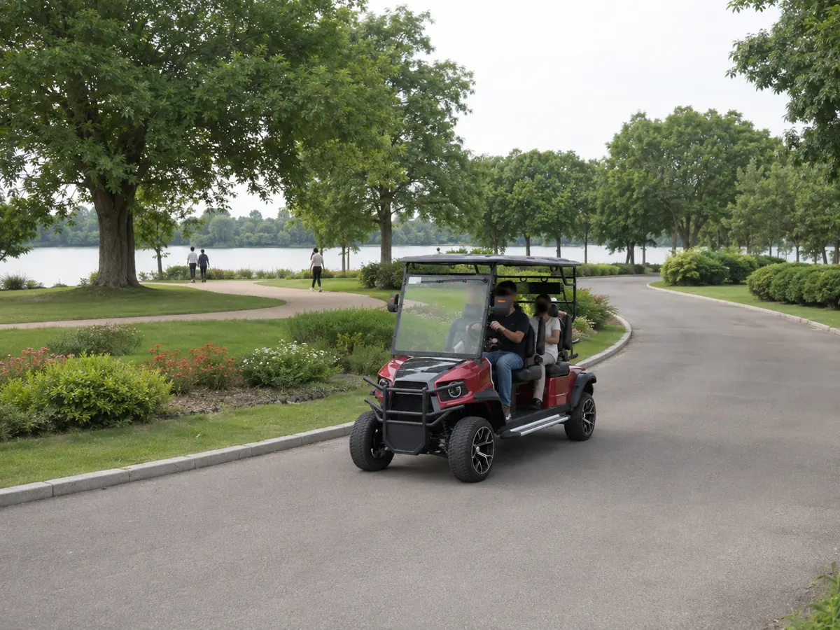 Scenic area sightseeing tour