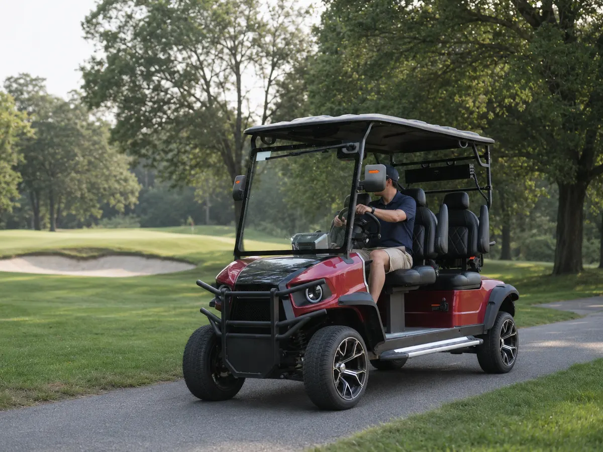 Golf course access