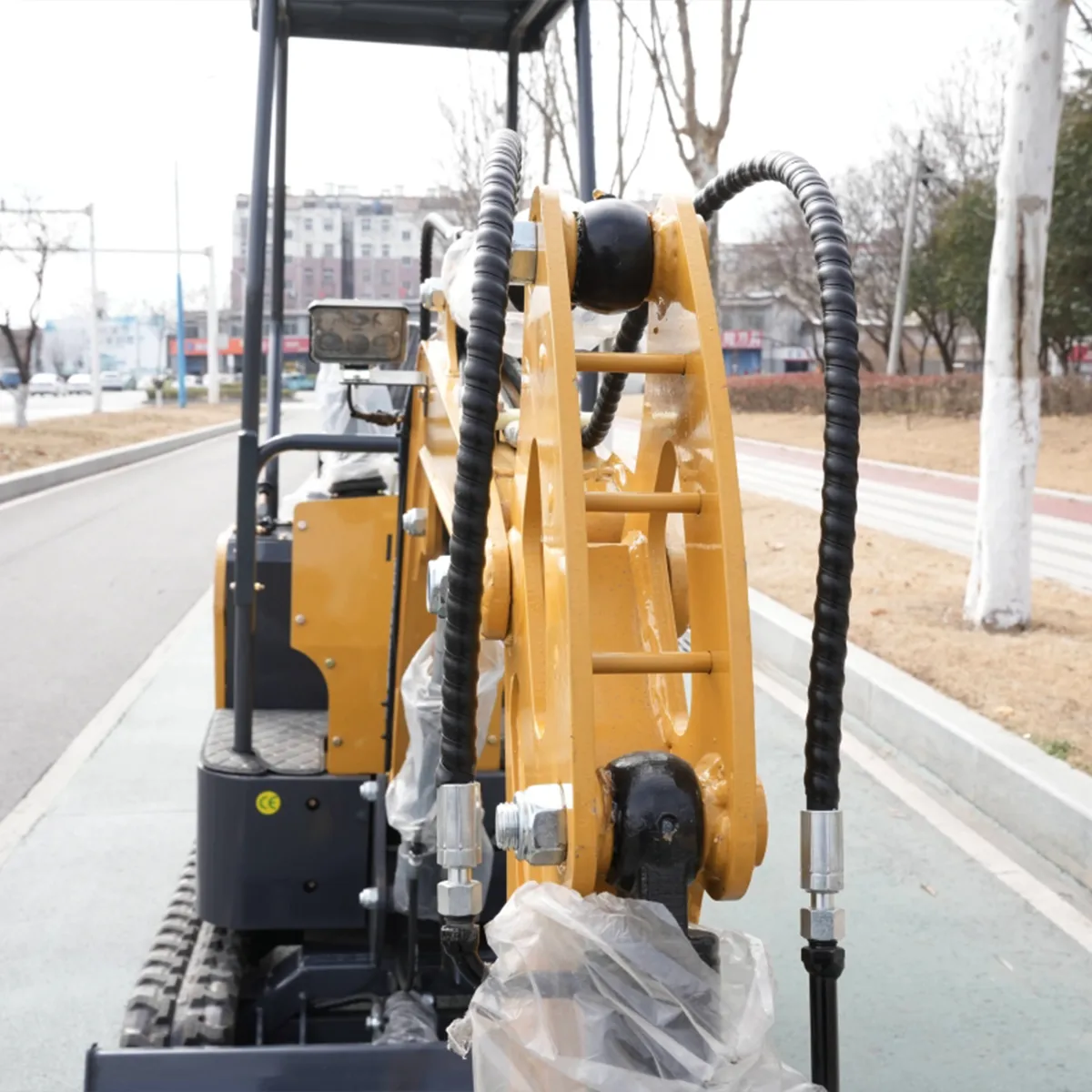 JLF-10คนขับ CAB-รายละเอียด-ท่อไฮดรอลิ