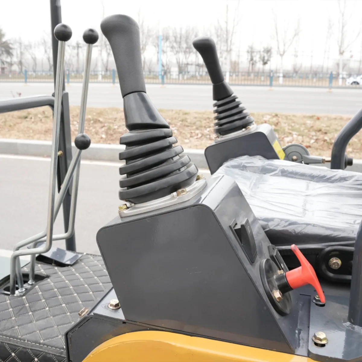 JLF-12 Pilot Taxi-Details-Kontroll-Hebel