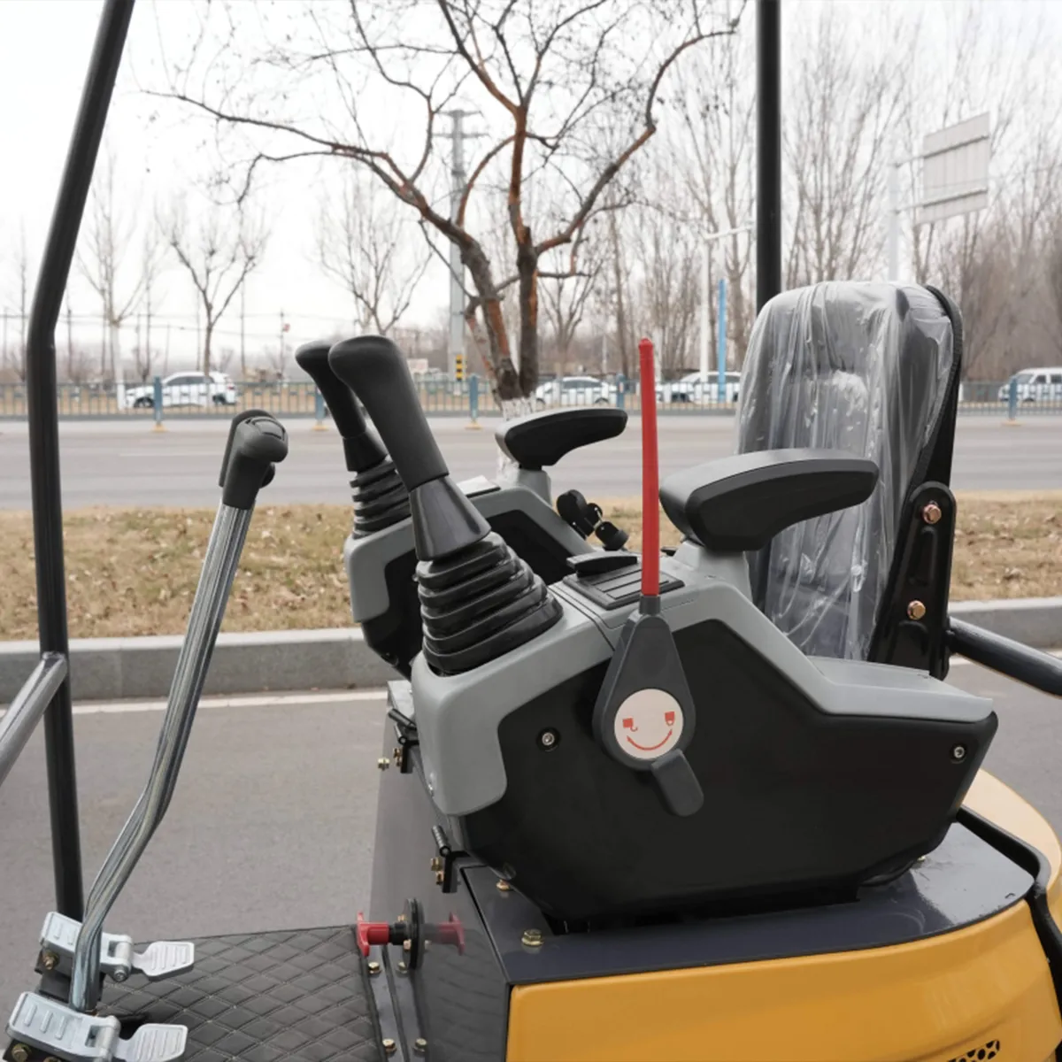 Cab ของคนขับ JLF-18-รายละเอียด-แผงควบคุม