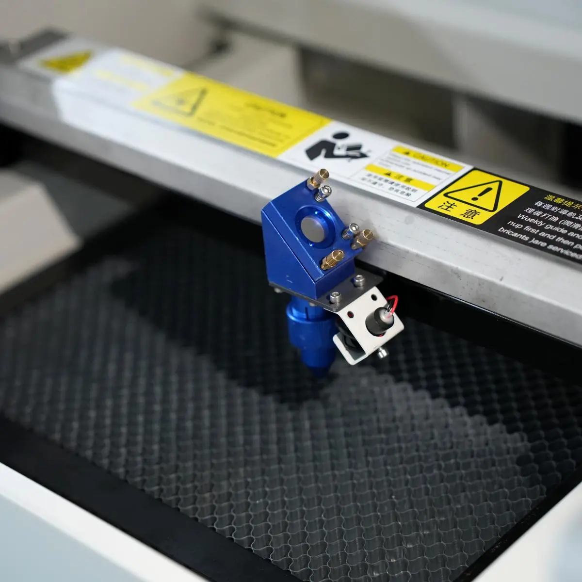 Laser kopf und Luft-Assist-Düse