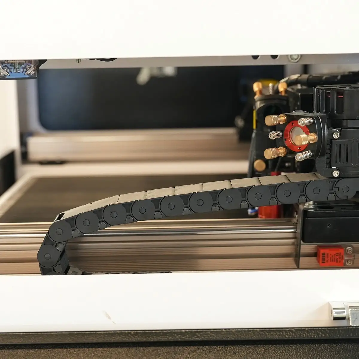 Cabeça Laser e Janela Visualização