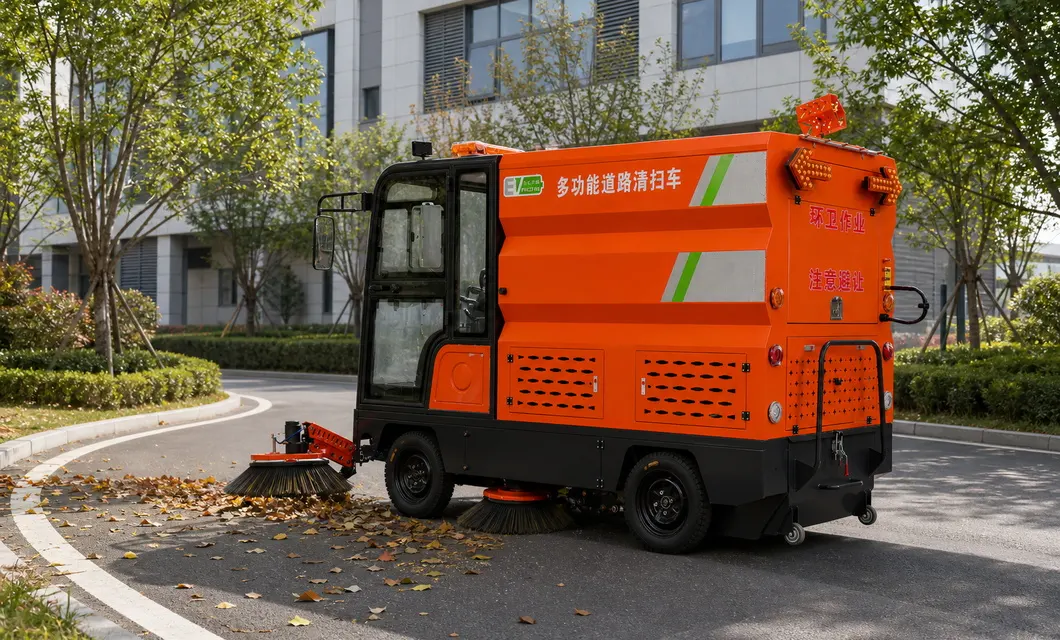 Levélirtás a parkosított kampuszösvényeken