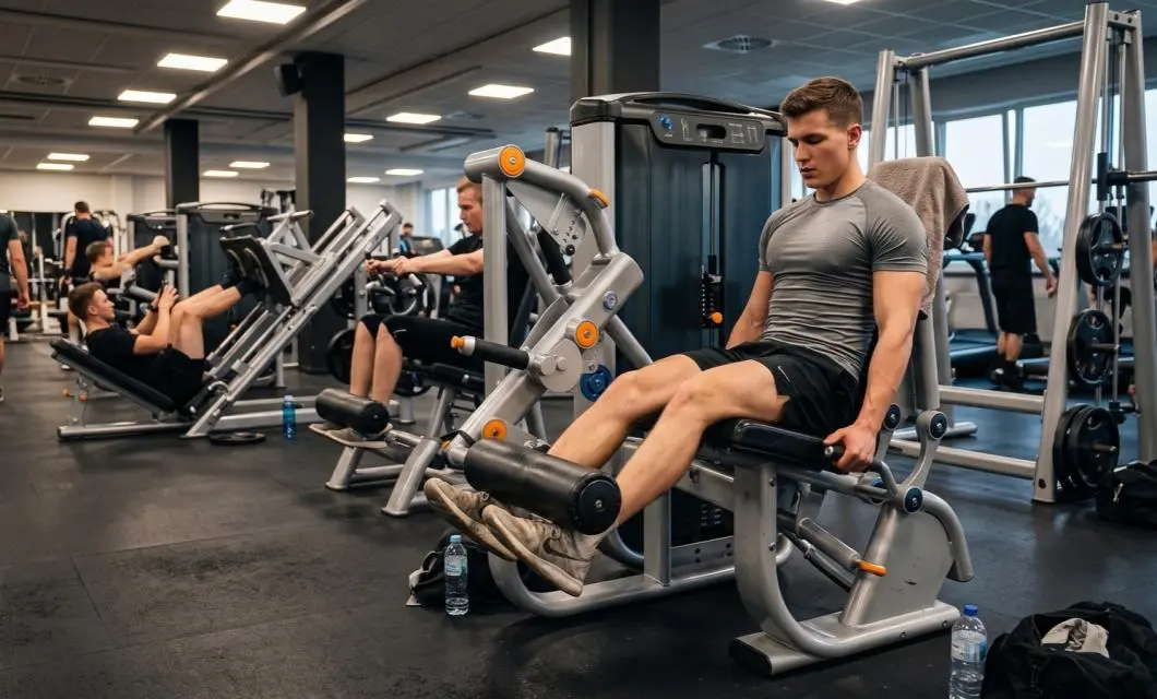 Leg Extension And Curl Work