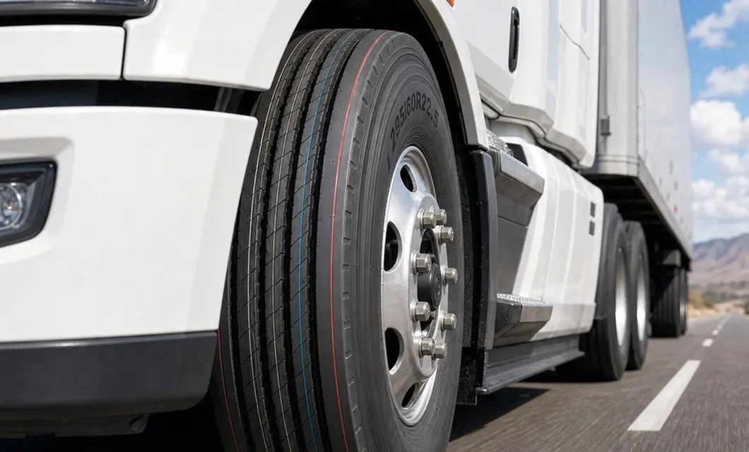 Fret routier – Itinéraires de transport longue distance; vérifiez la taille des pneus et l’adaptation aux essieux.