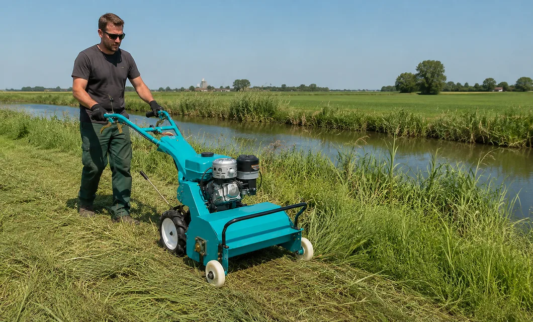 Halten Sie die Zugangswege frei von viel Gras