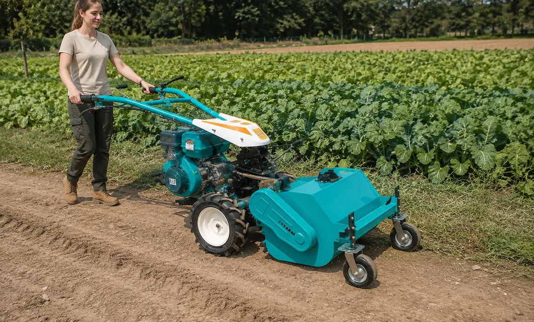 Wachstum an abfallenden Deichböschungen kontrollieren