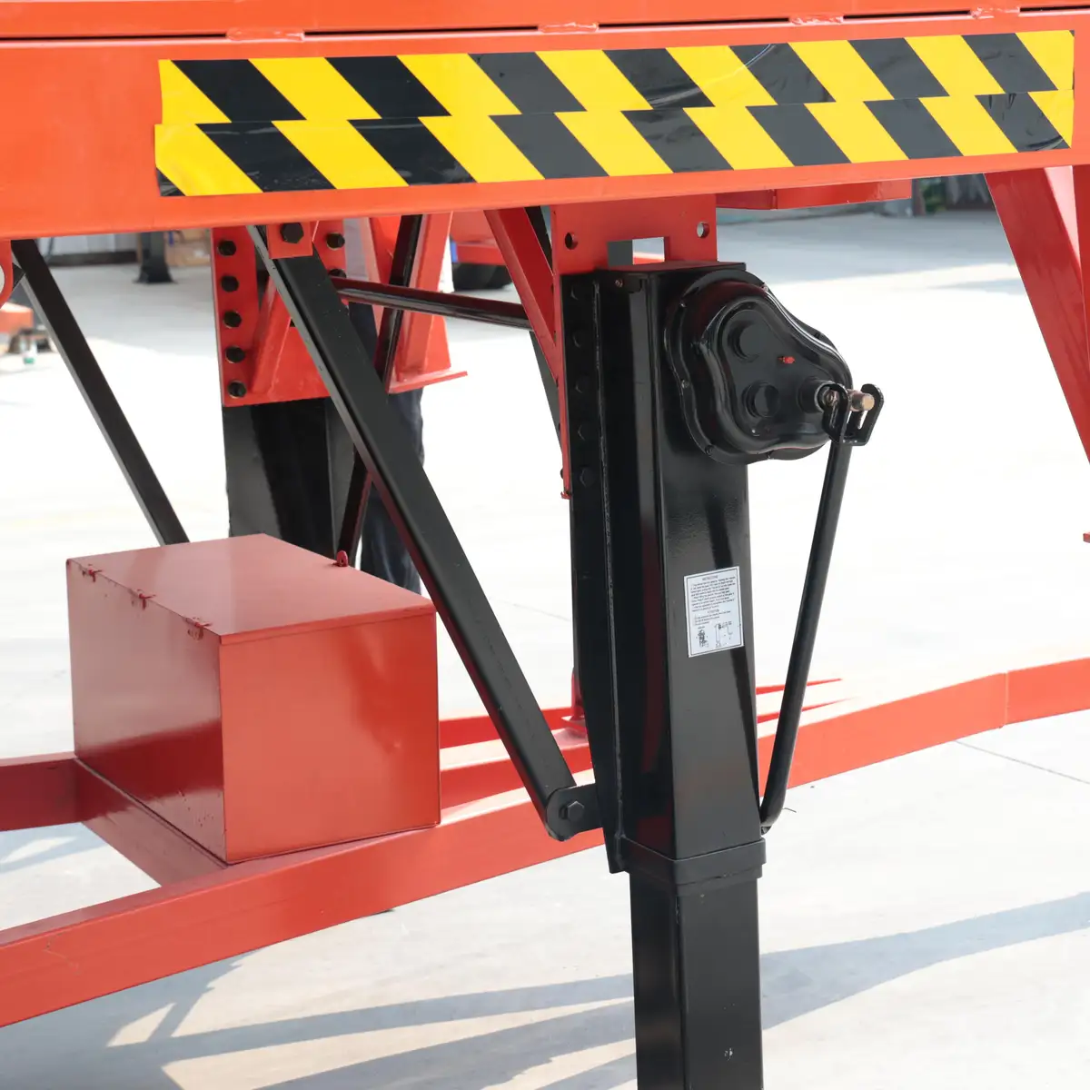 Manual Support Leg Assembly