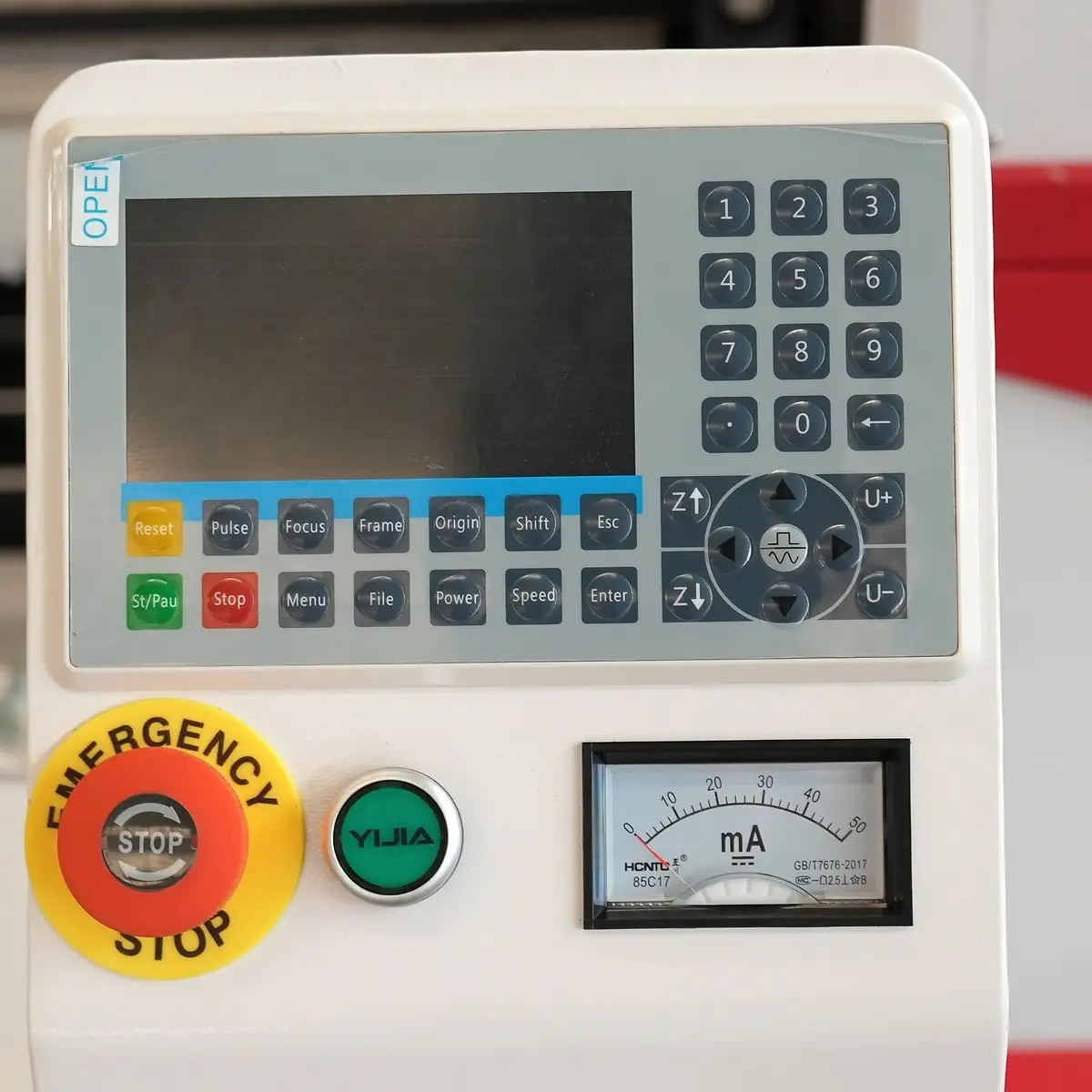 Operating Control Panel 2