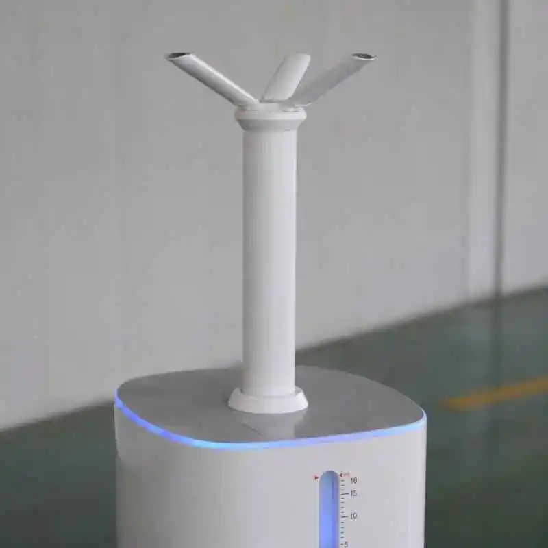 Overhead disinfection spray nozzles and light assembly