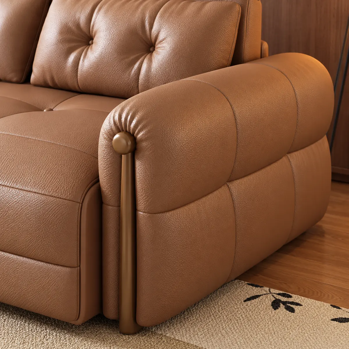 Padded Armrest Detail