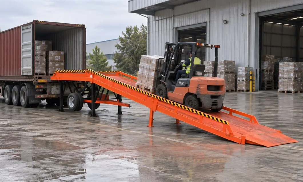 Pallet Handling Between Yard And Trailer