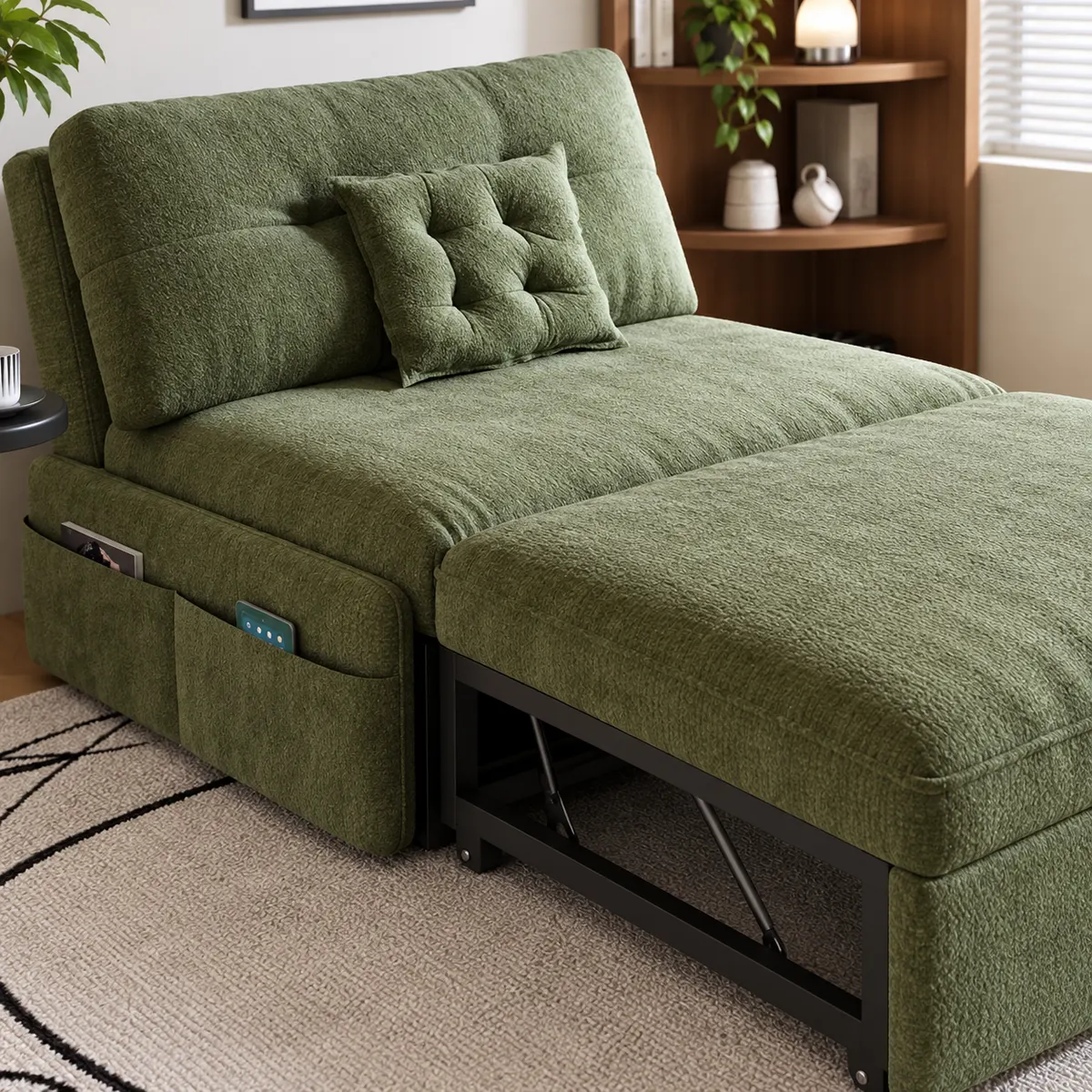 Pull-Out Sofa Bed Detail