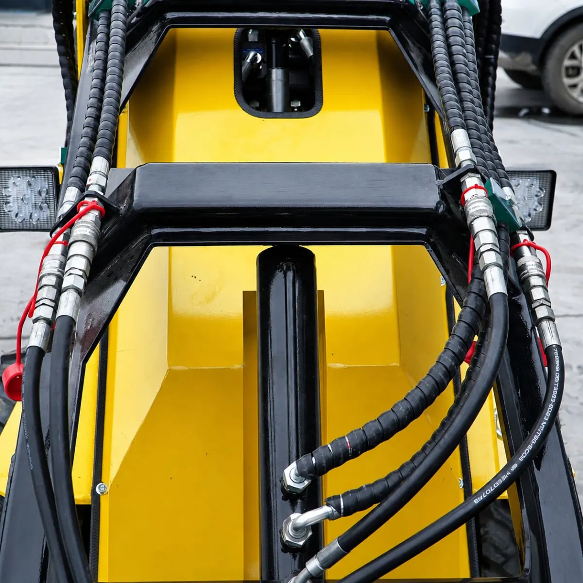 QL-500W (منظف)-التفاصيل-وصلات سريعة للخطوط الهيدروليكية