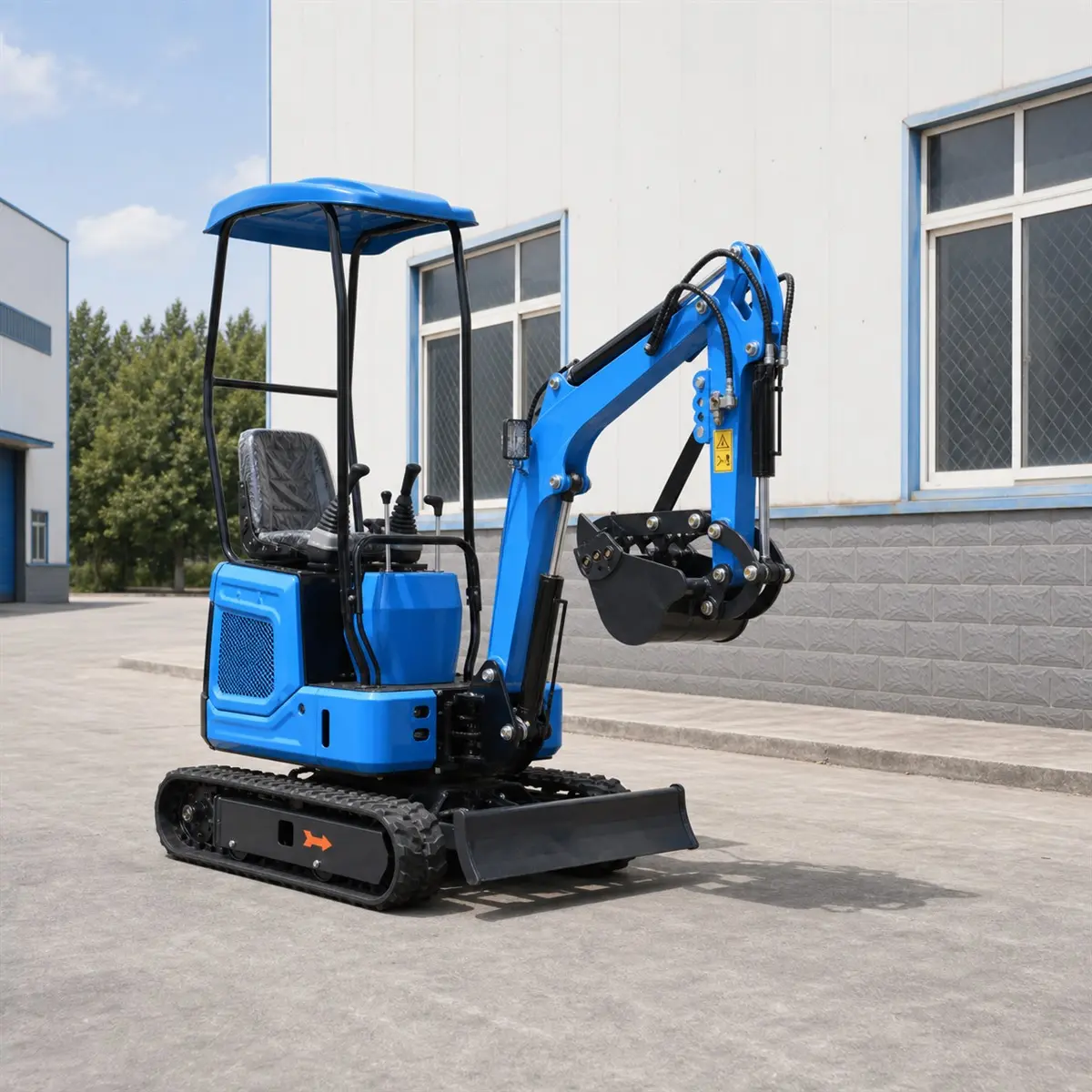 QX08 Mechanical – Multi-Angle Real-Scene Shots – Right Front Side at 45°
