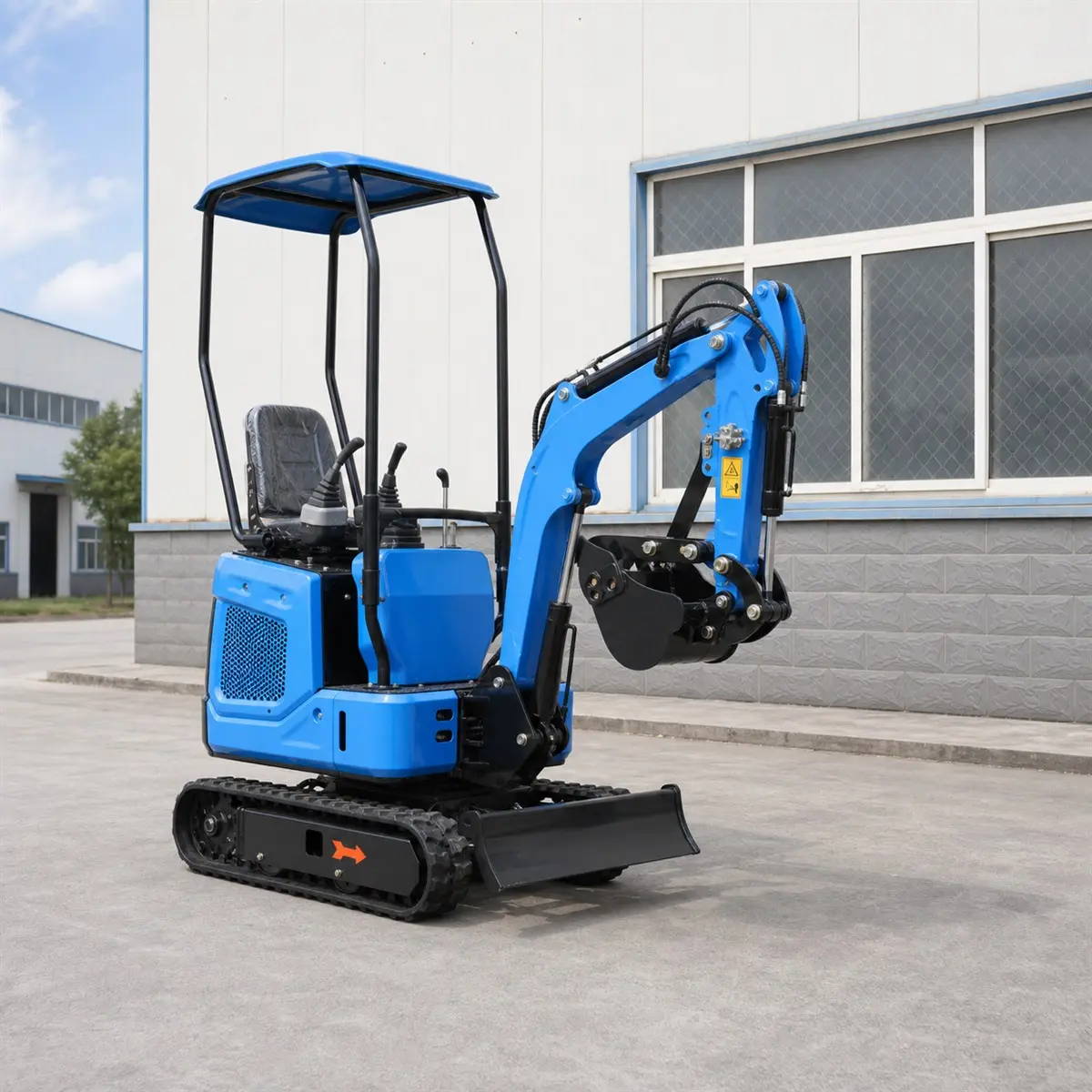 QX08 Mechanical – Multi-Angle Real-Scene Shots – Left Front Side at 45°