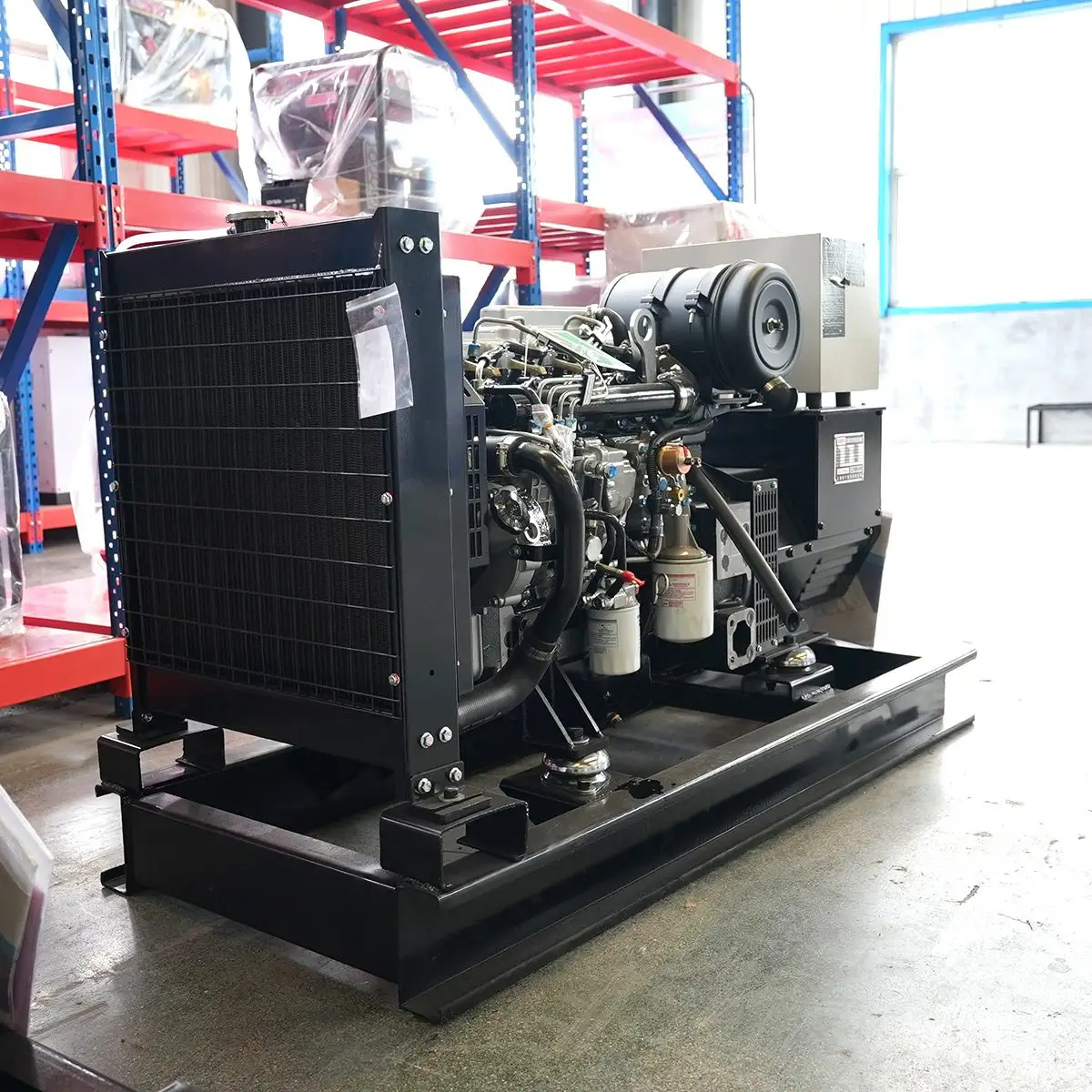 Detail perakitan akhir Radiator