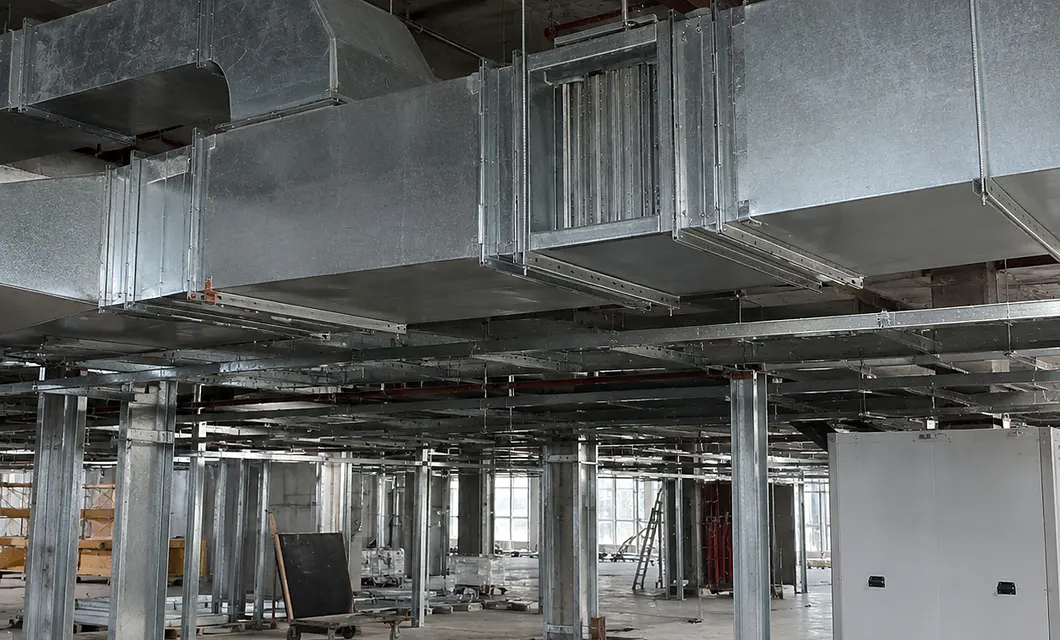 HVAC-netwerkdemper zorgt voor een betrouwbare afsluiting van bovenleidingen.
