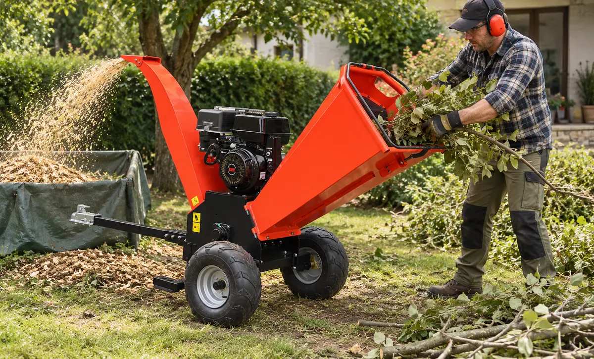 Wohn-Garten-Zweig-Chipping