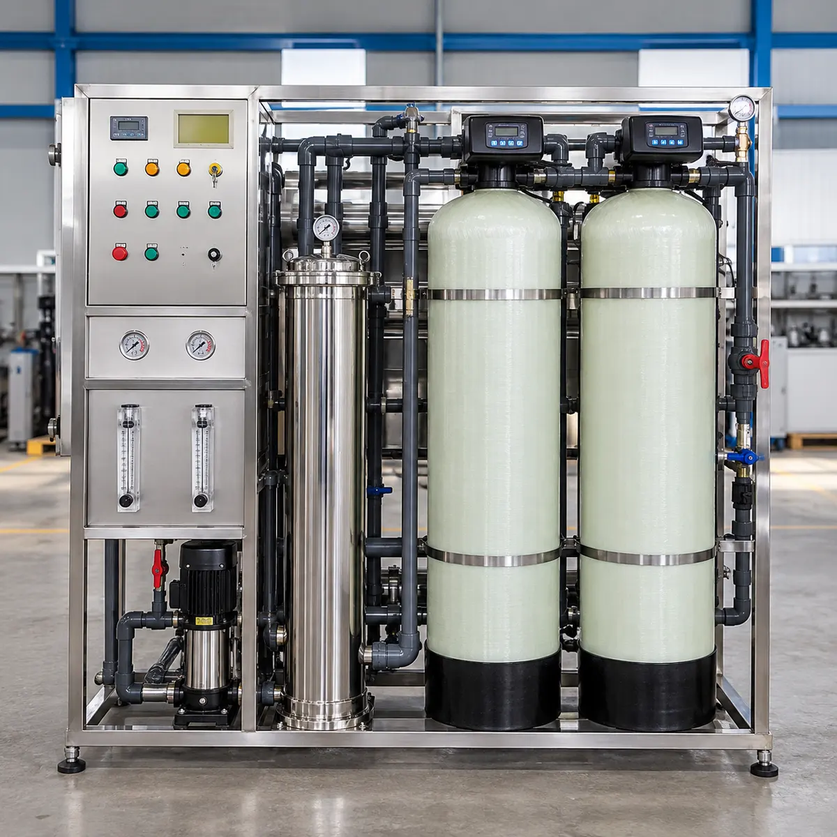 Reverse osmosis treatment equipment