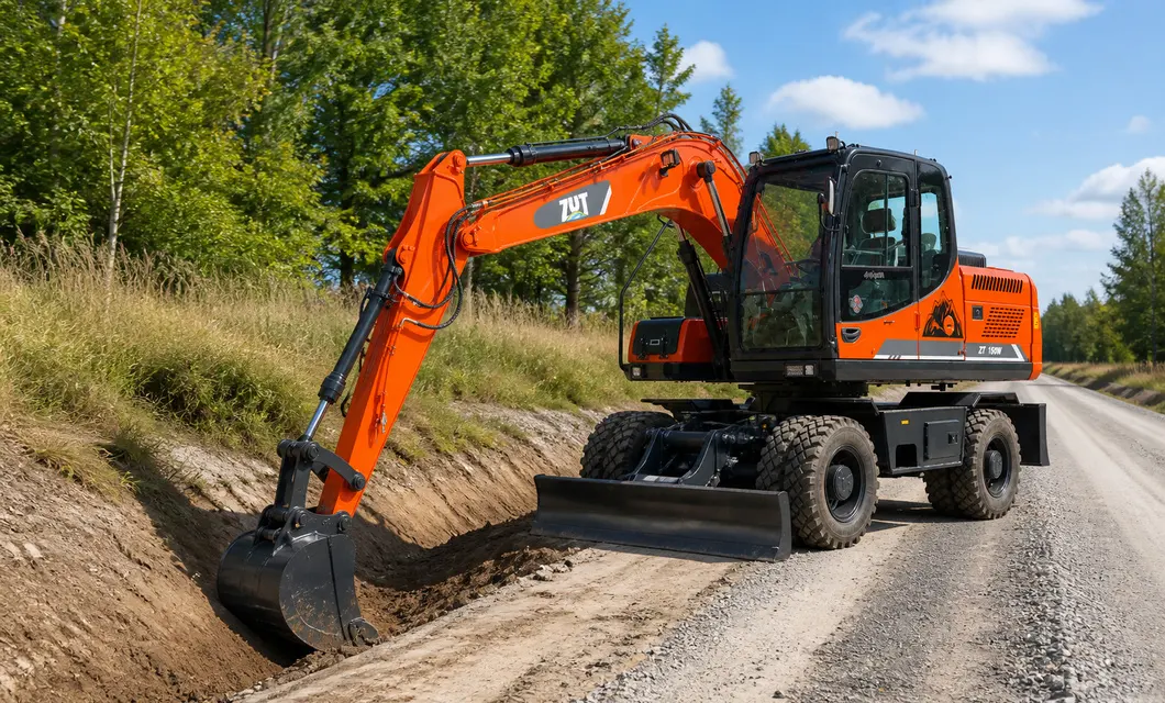 Roadside Drainage Swale Shaping