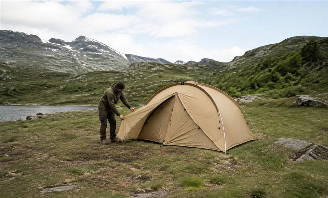 Lakeside Camp-ครอบคลุมพื้นที่สำหรับคนและอุปกรณ์ใกล้น้ำ