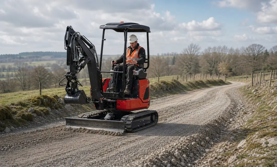 Smooth Grading on Rural Access Paths