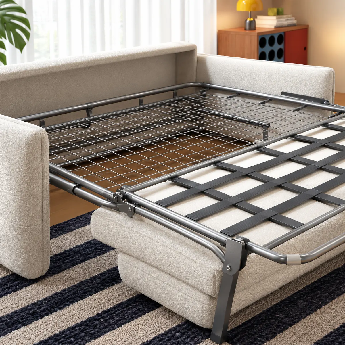 Sofa Bed Metal Frame Structure Detail