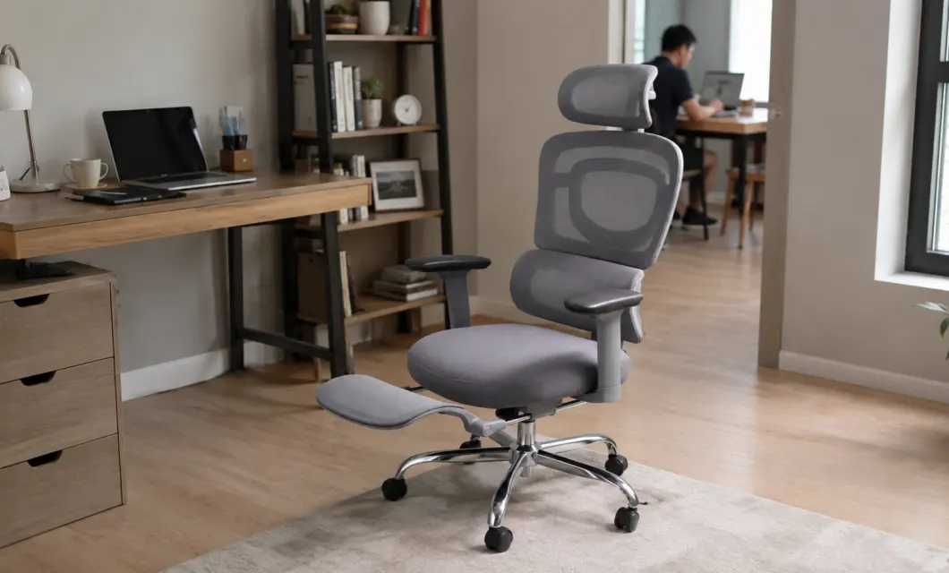 Soft seating for home desk focus