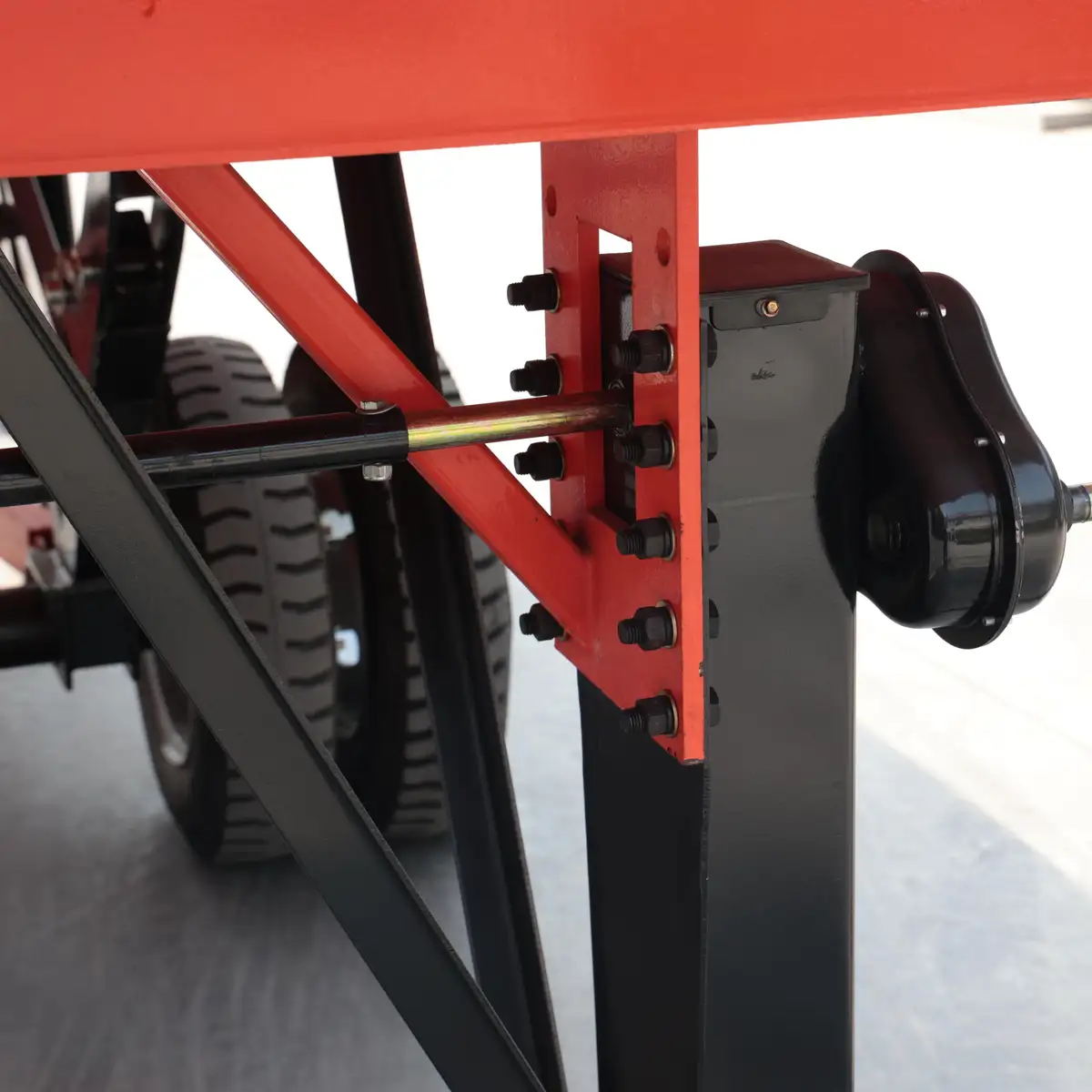 Support Leg Adjustment Mechanism