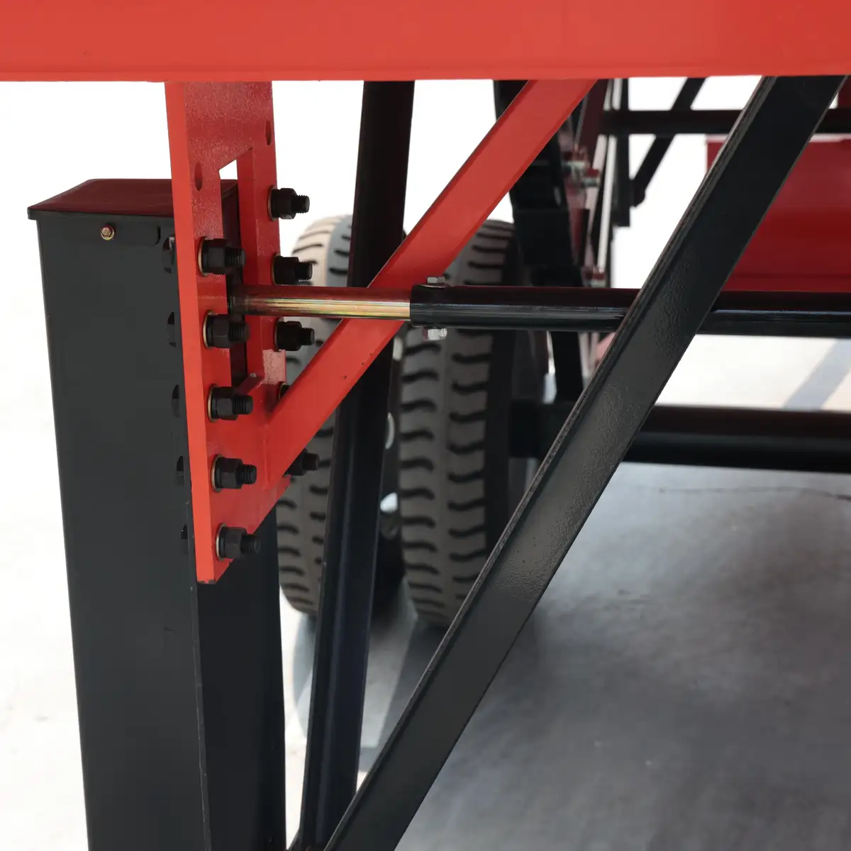 Support Leg Bracing Structure