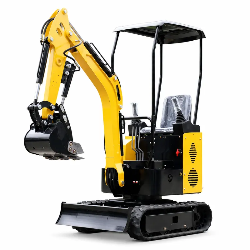 Miniature crawler excavator