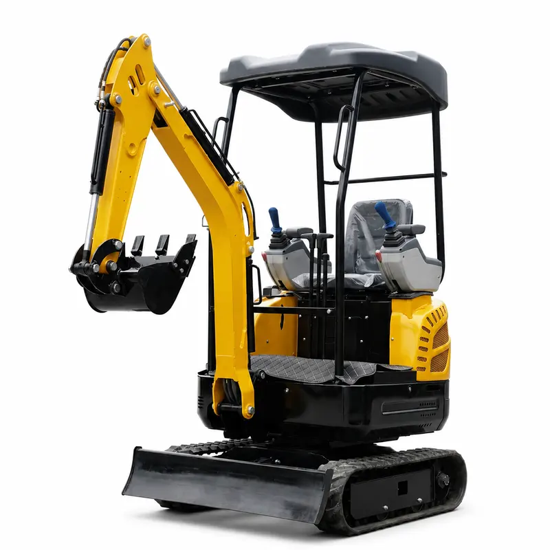 Miniature crawler excavator